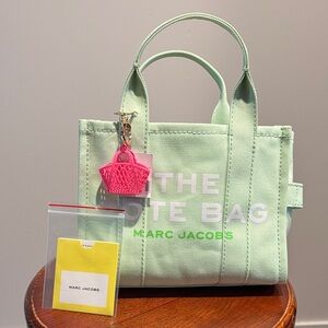 Marc Jacobs Light Green Tote Bag